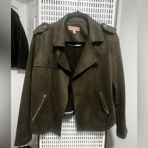 Philosophy Dark Green Utility Jacket for Women